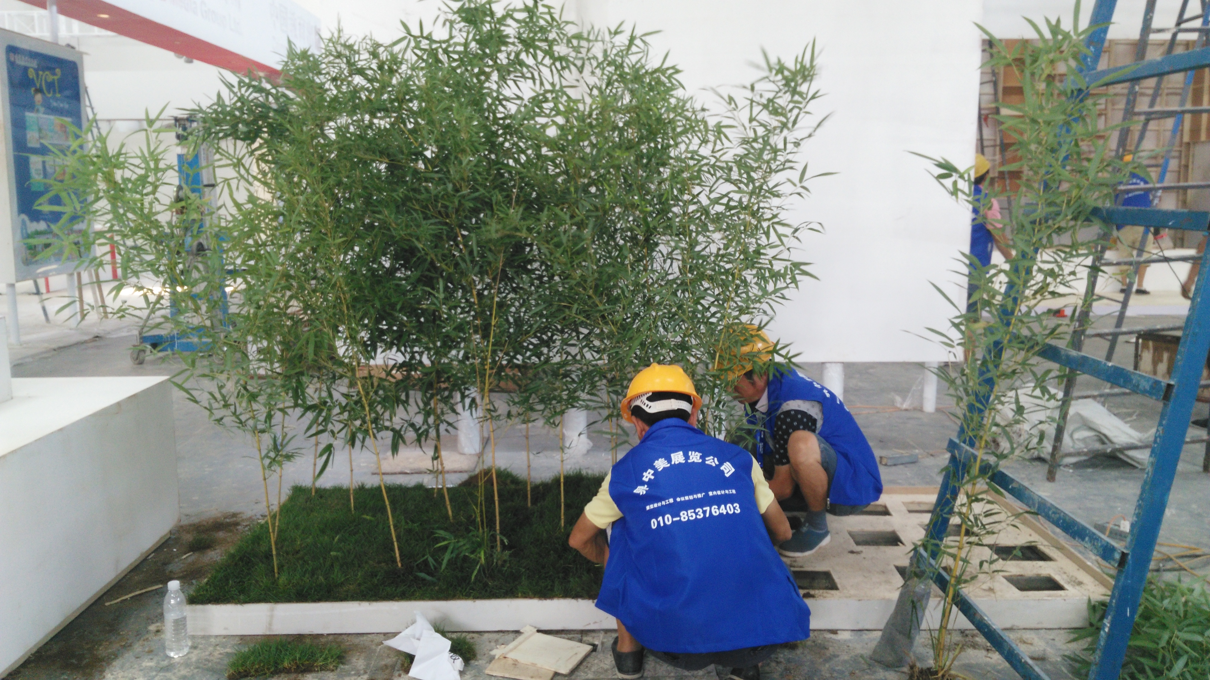 BIBF北京国际书展施工现场一